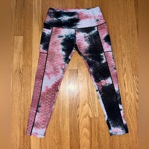 Tie-Dye Leggings With Pockets